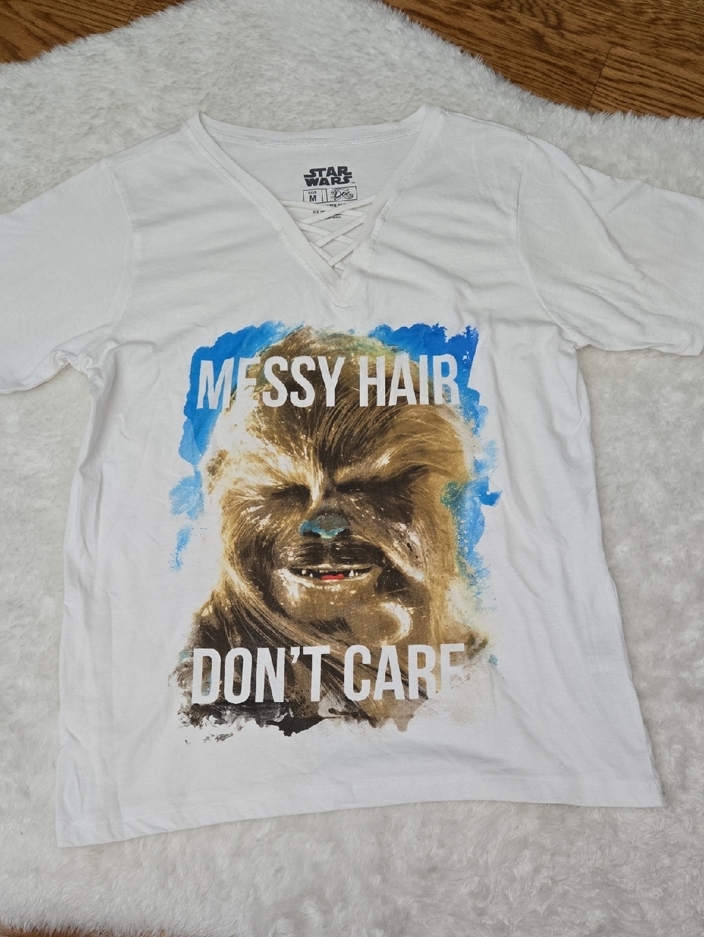 Star Wars Chewy Shirt, Womens Size Medium